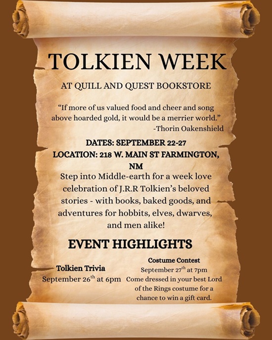 Tolkien Week | Farmington