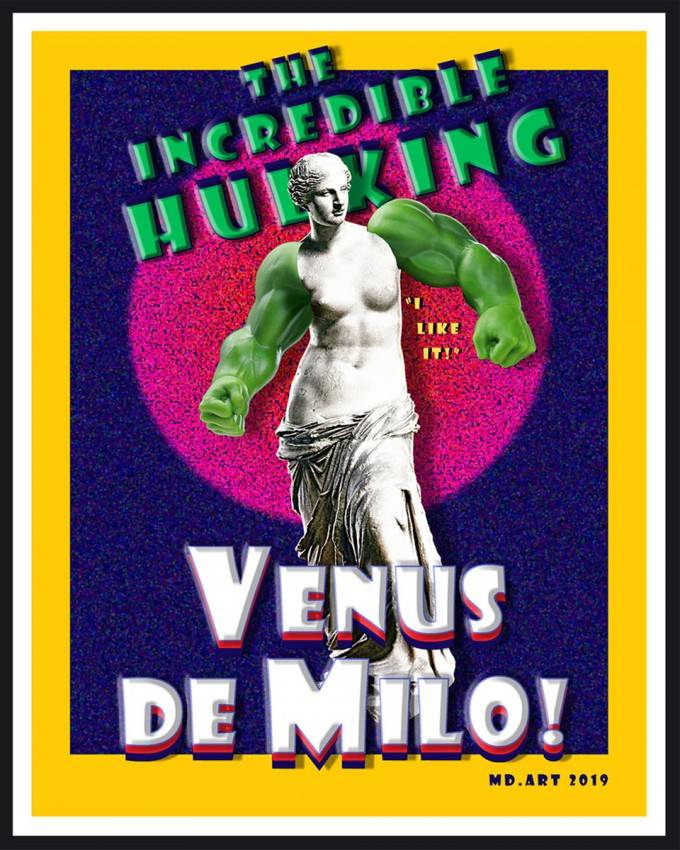 The Incredible Hulking Venus de Milo!