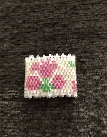Beaded Tulip Ring