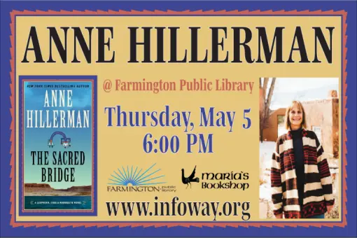 Anne Hillerman at the Farmington Public Library
