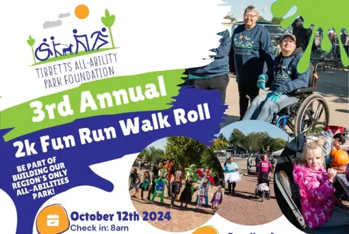Tibbetts All-Ability Park 2k Fun Run-Walk-Roll
