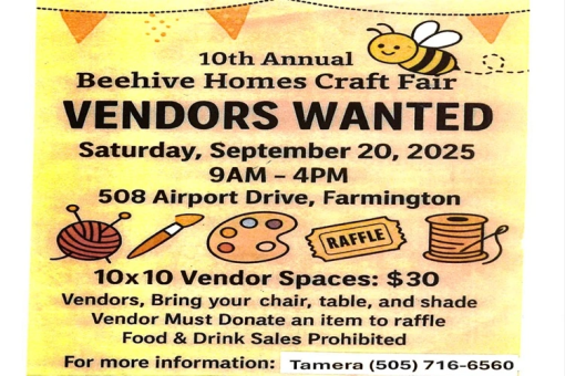 Craft Fair Vendor Flyer
