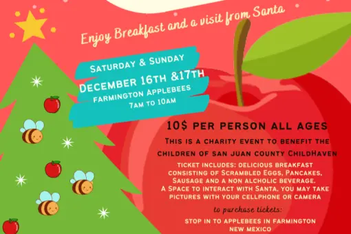 Breakfast with Santa for the Children of Childhaven