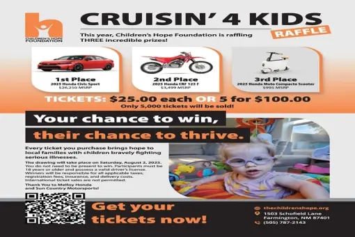 Cruisin’ 4 Kids Raffle Drawing