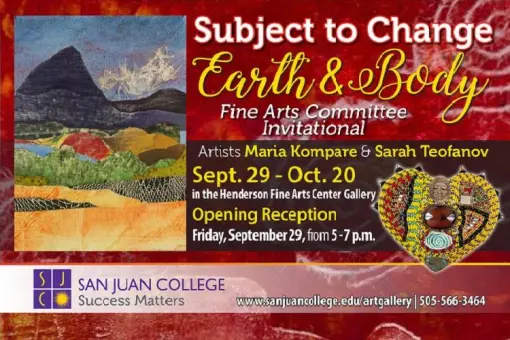 Subject to Change: Earth &amp; Body Art Exhibit