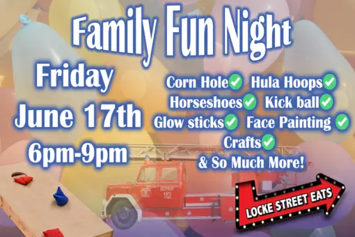 Family Fun Night at Locke St. Eats
