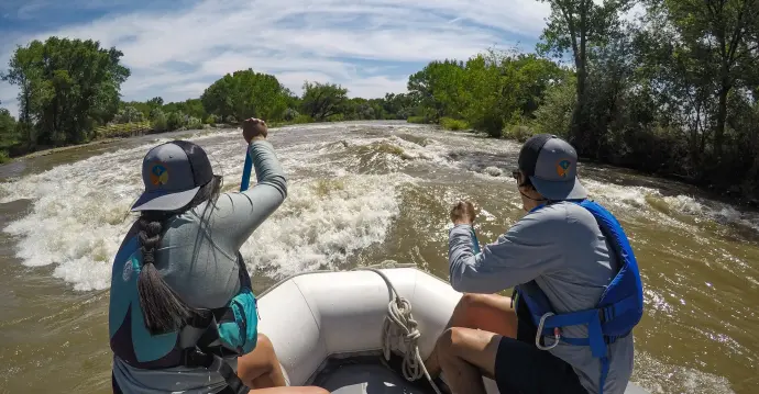 River rafting on the Animas River in Farmington NM