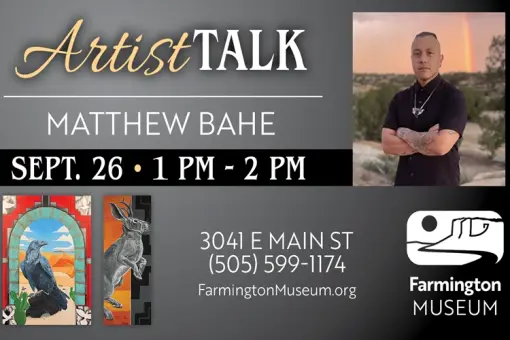 Artist Talk with Matthew Bahe