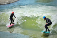 River Surfing in Farmington