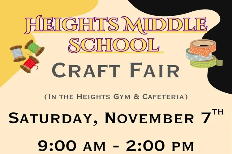 Heights Middle School Craft Fair