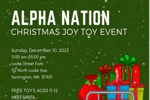 Alpha Nation Christmas Joy Toy Event
