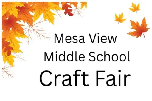 Mesa View Middle School Craft Fair