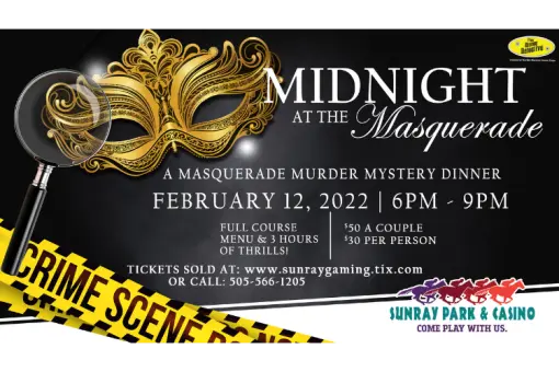 Midnight at the Masquerade - Murder Mystery Dinner