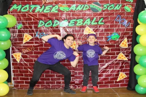 Mother Son Dodgeball &amp; Ice Cream Sundae Bar