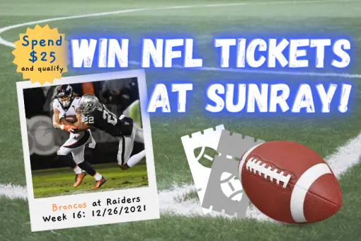 NFL Ticket Giveaway