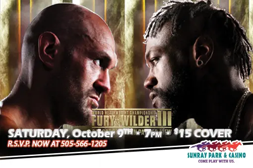 PPV Boxing at Sunray Park &amp; Casino