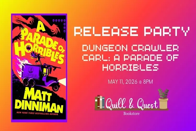 Dungeon Crawler Carl: Parade of Horribles Release Party