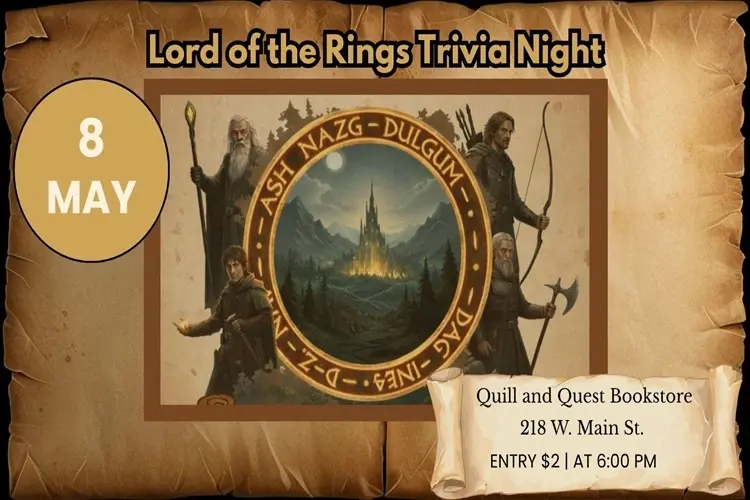 Lord of the Rings Trivia Night