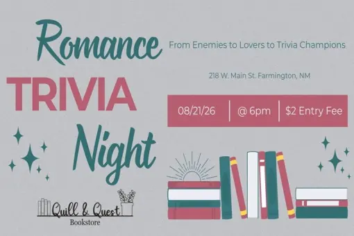 Trivia Night at Quill and Quest Bookstore
