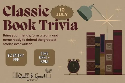 Trivia Night at Quill and Quest Bookstore