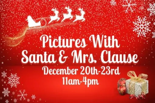 Pictures with Santa &amp; Mrs. Claus at Locke St. Eats