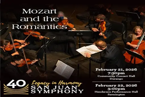 San Juan Symphony Presents: Mozart and the Romantics