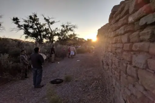 Aztec Ruins Summer Solstice Sunrise