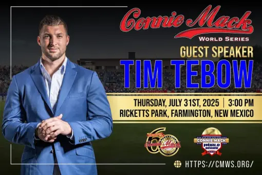 Tim Tebow at the Connie Mack World Series