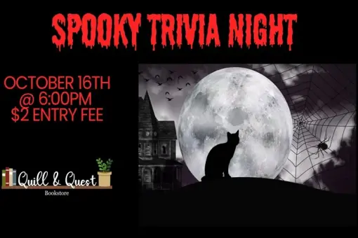 Trivia Night at Quill and Quest Bookstore