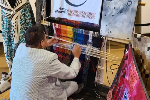 History of Twill Weaving and Demonstration