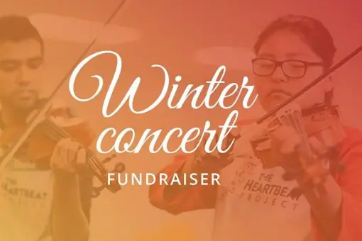 Winter Concert Fundraiser for the Heartbeat Music Project