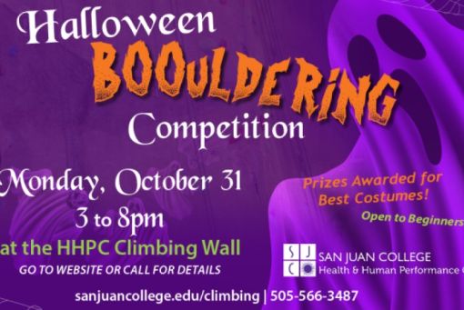 Halloween Boo-ouldering Competition
