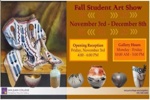 San Juan College Fall Art Student Exhibit