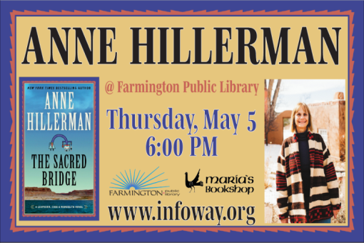  Anne Hillerman at the Farmington Public Library
