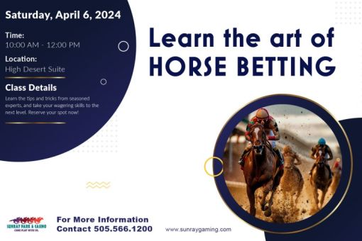 Horse Racing Wagering Workshop