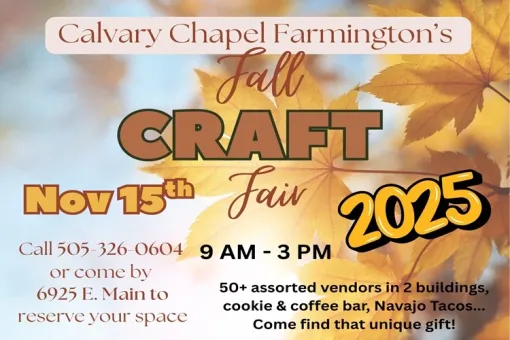 Fall Craft Fair at Calvary Chapel