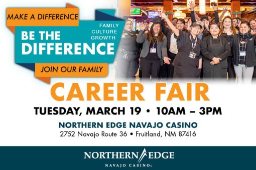 Hiring Event at Northern Edge Navajo Casino