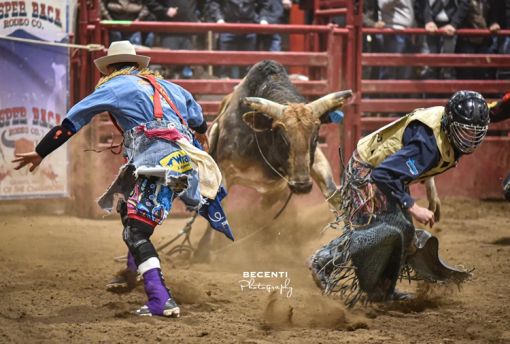 Casper Baca Rodeo's Bull Riding Extraordinaire