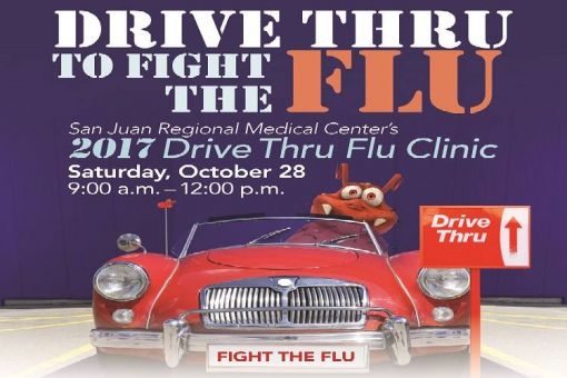San Juan Regional Medical Center’s Drive Thru Flu Clinic