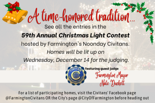 Annual Christmas Light Contest