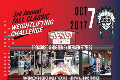 Annual Fall Classic Weight Lifting Challenge