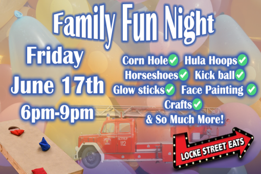 Family Fun Night at Locke St. Eats