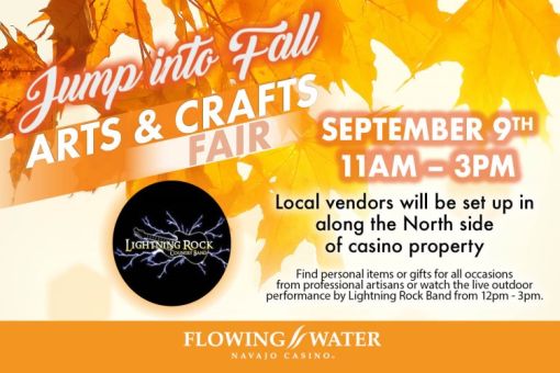 Arts and Crafts Fair at Flowing Water Casino