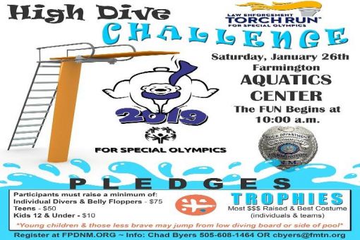 Law Enforcement Torch Run High Dive Challenge