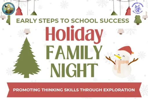 Early Steps to School Success Holiday Family Night