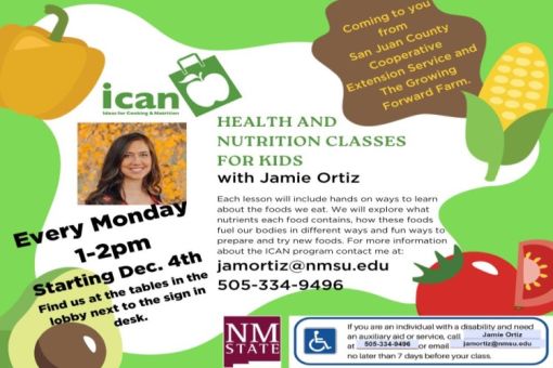 ICAN Health and Nutrition Classes for Kids