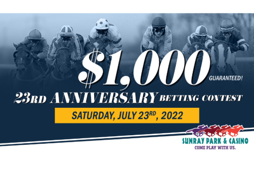 SunRay Park & Casino Anniversary Betting Contest