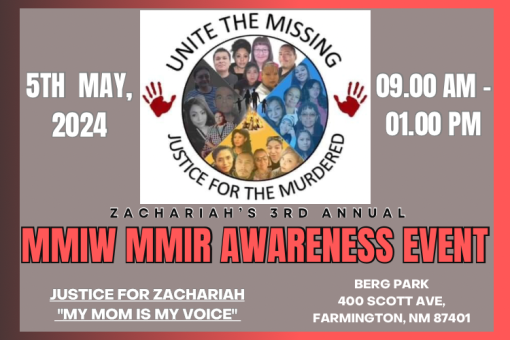 MMIW MMIR Awareness Event