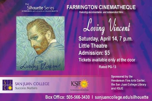 Farmington Cinematheque Series presents Loving Vincent