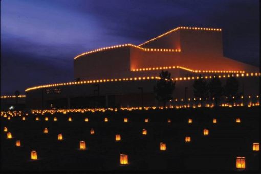 San Juan College Luminarias